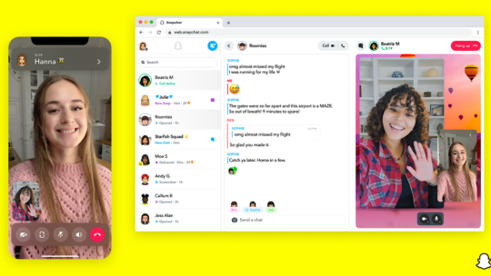 Snapchat se lanza en el escritorio para miembros Premium